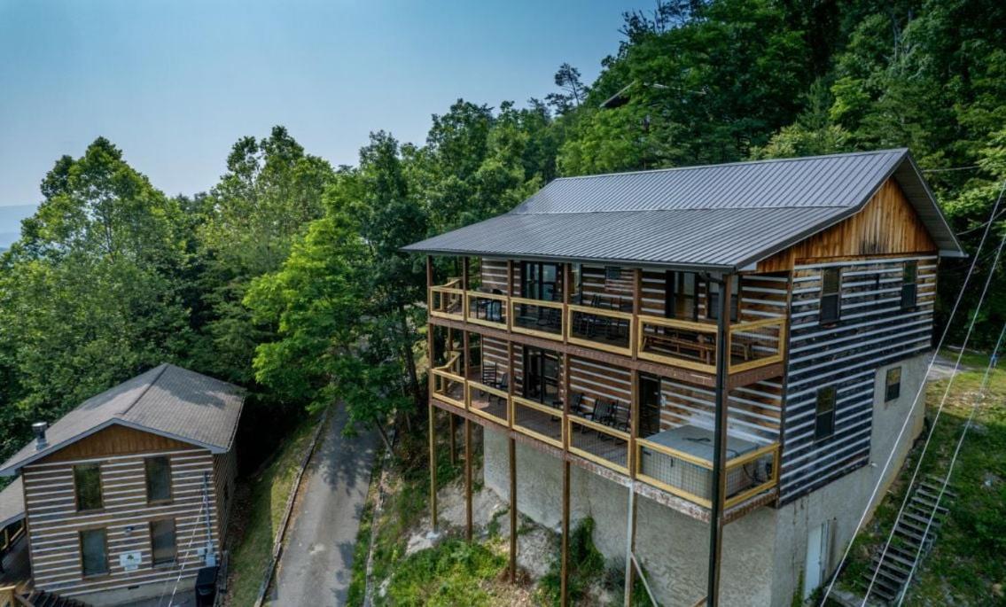Smoky View With A Twist Vila Pigeon Forge Exterior foto
