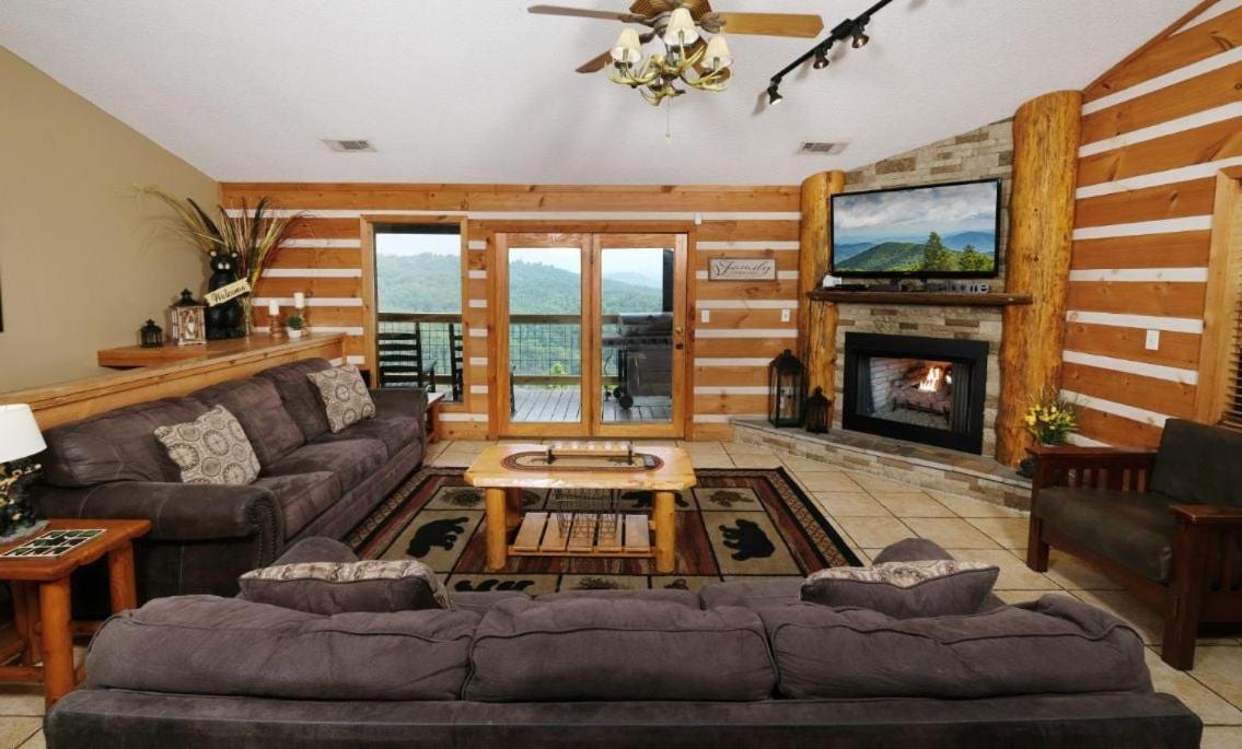 Smoky View With A Twist Vila Pigeon Forge Exterior foto