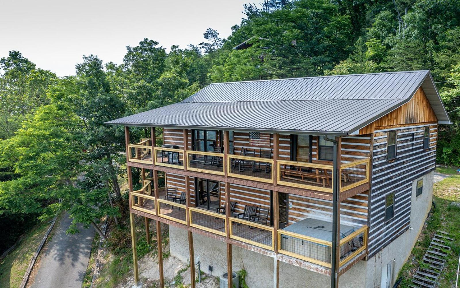 Smoky View With A Twist Vila Pigeon Forge Exterior foto